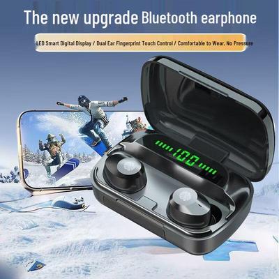 M5 Bluetooth Earbuds: Dual Ear, Noise-Cancelling, Long Battery Life, Smart Display