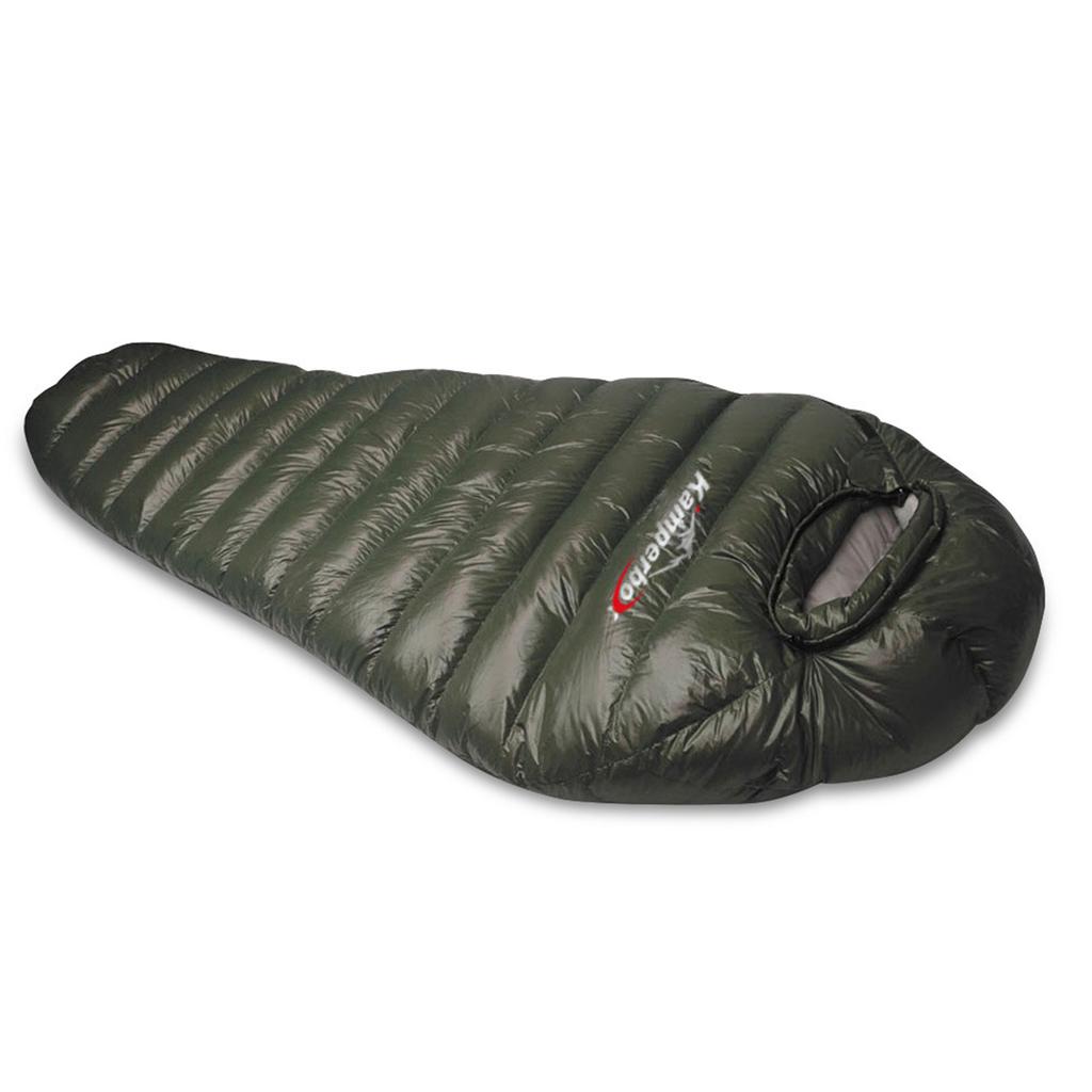 Down Sleeping Bag for Camping Ultralight Adult Sleeping Bag Waterproof and Warm 20D Nylon 1000g