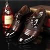 New Four Seasons Men's Casual Pointed Leather Shoes Youth Korean Edition Extra Large Size Men's Shoes Trendy Dress Shoes