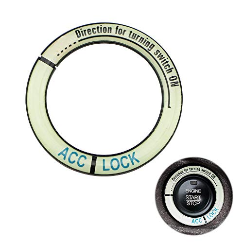 

Крышка переключателя автомобиля Декоративное кольцо переключателя запуска двигателя для Mazda CX4 CX5 Angkorela Attic Black