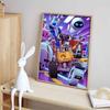 Disney Diamond Painting WALL-E Space Carnival Illustration 5D DIY Diamond Painting Embroidery Set Round Diamond Art Mosaic Home Decor