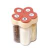 Seasoning Jar Plastic Container Seasoning Bottle Spice Organizer Outdoor Camping Seasoning Container Kitchen Gadget Sets