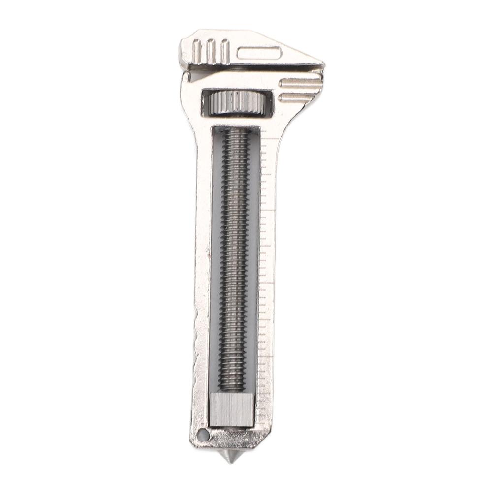 Multiverktyg Skiftnyckel Kapsylöppnare Skruvmejsel Bärbar Multifunktionell Kompakt Ti-legering EDC Ficka