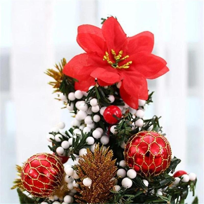 20cm Mini Christmas Tree Christmas Desktop Decoration Christmas Tree Decoration Home Christmas Party Decoration Christmas Tree