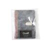 B6 Size Genuine Leather Notebook Cover with Peach Pink x (Ceal Al) Strap, Two-Tone CLuaR-TC (07. Off-White)
