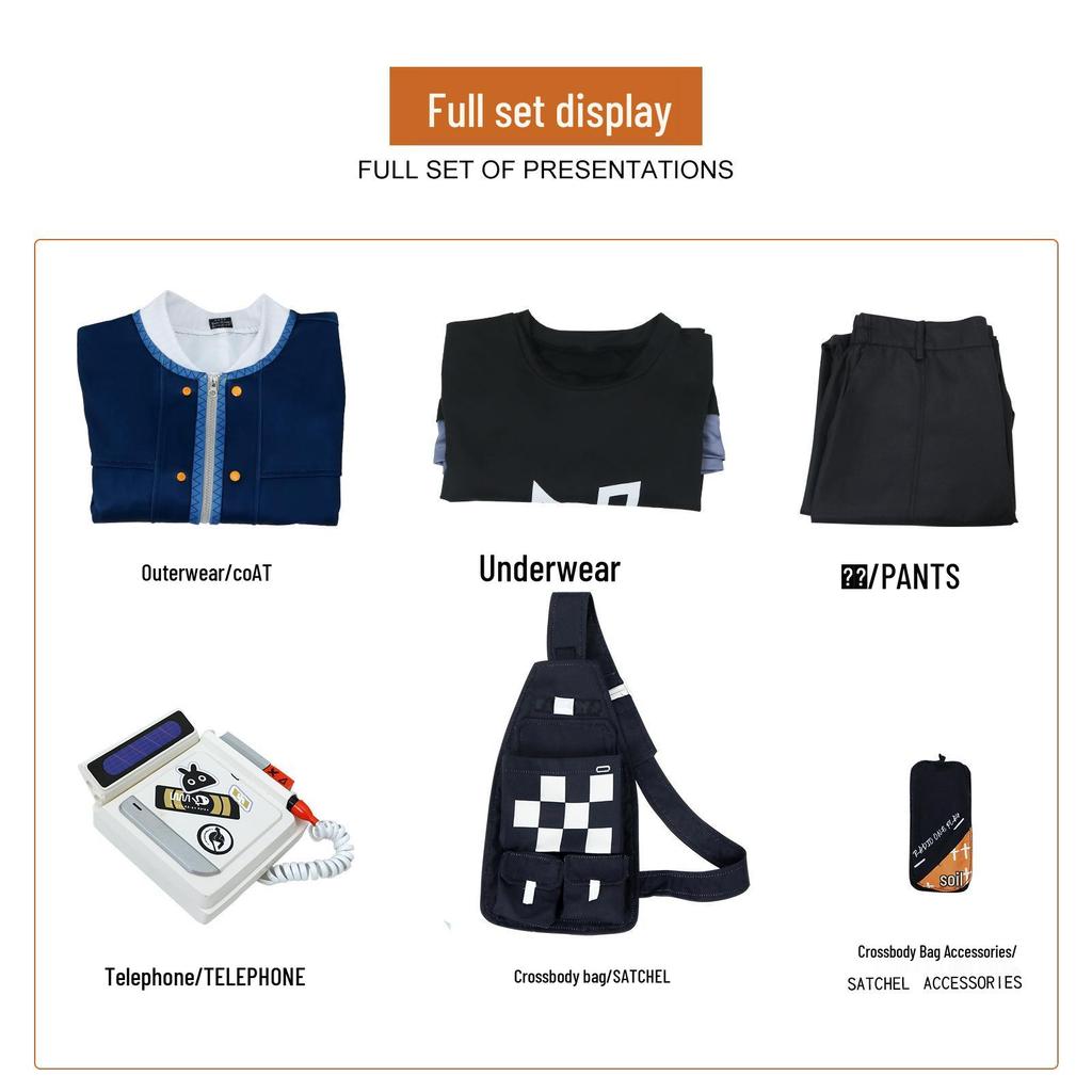 Manluiren Nicole De Mara Anime Cosplay Costume Rabbit House