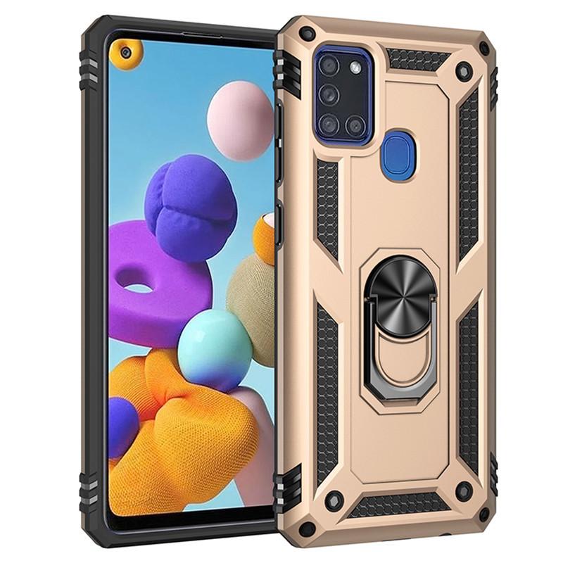 For Samsung Galaxy A21S A12 A52 A72 A03S A02 Armor Car Ring Magnetic Case For A41 A51 A71 A12 A32 A42 M32 A10 S A20 A30 A50 A70