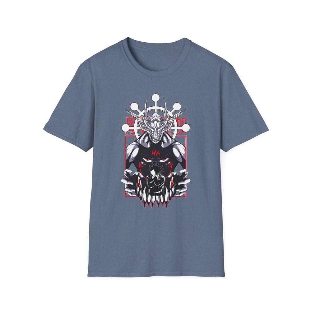 Jjk Unisex Jl Anime TShirt Softstyle Fishiguro Vs Hinami