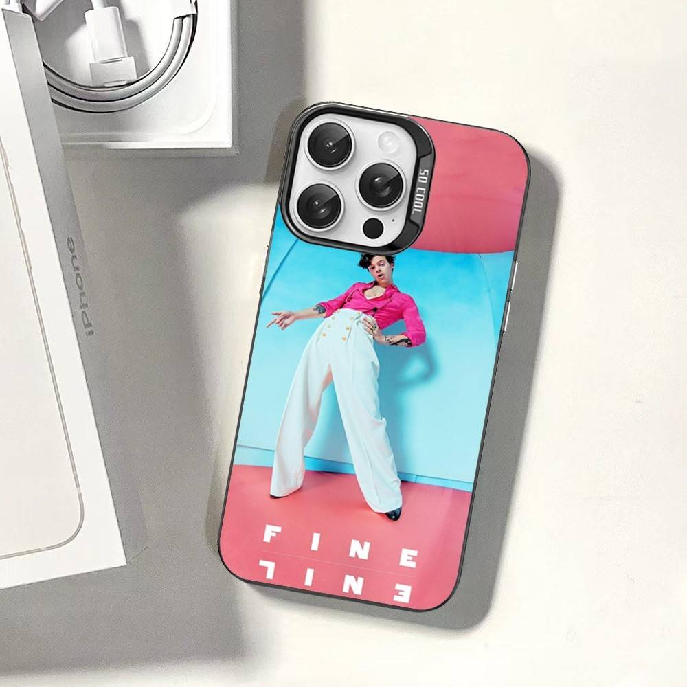 Pop Singer Harry Styles Colorful Phone Case For IPhone 17 16 15 14 13 12 11 Pro Max Plus Matte Cover