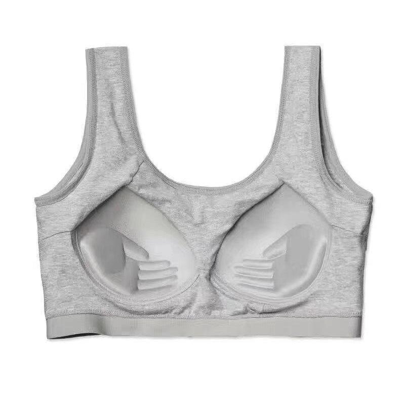 Pure Cotton One-piece Beauty Back Bra, Sling, Chest Wrap, Tube Top, Yoga U-shaped Gathering Underwear Women