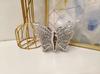Exquisite And Small Niche Design Handbag Chain Women'S Diamond-Encrusted Butterfly Shoulder Mini Bag Acrylic Bag Messenger Bag