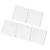 5 Sheets Nail Adhesive Tape Strong Adhesive Multipurpose Double Sided Nail Art Display Strip Tape