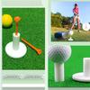 3PCS Rubber Golf Seat for Practice and Range Mat - Durable, Flexible Seat Compatible with Standard Golf Balls