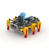 Stem Robotic Moc Hexapod Spider Robot Construction Blocks Educational Diy Toys Six Legged Spider Model Blocks Kids Gifts