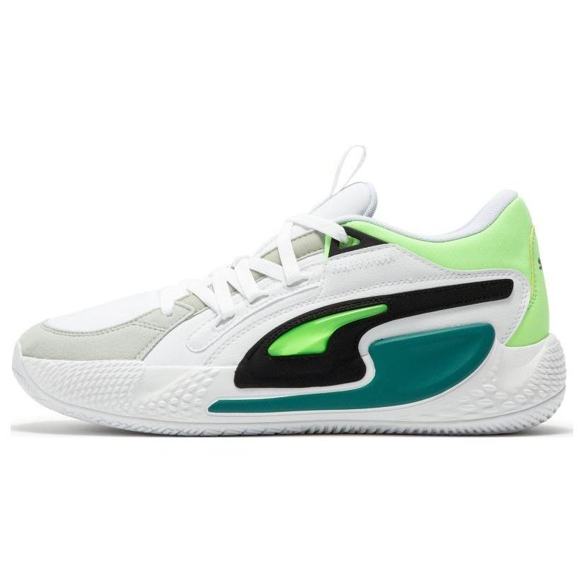PUMA Court Rider Chaos Jewel - White Fizzy Lime Men s 378051-01 EU 44.5