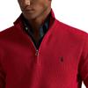Polo Ralph Lauren FW25 Pony Embroidered Stand Collar Half-Zip Long Sleeve Knit Shirt Men Tops 710929260-004