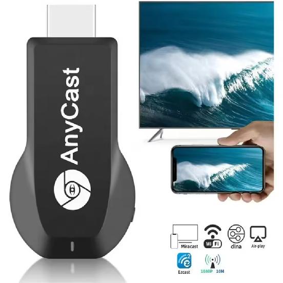 1080P M4 Pro WiFi Display Dongle Wireless Audio Video Transmitter HDMI-compatible TV Stick Miracast Airplay Smart TV Projector SGood product