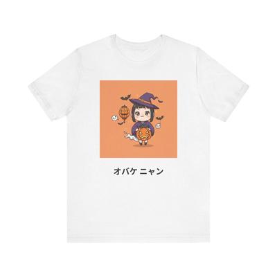 Cute Halloween Graphic Tee, Kawaii Costume Shirt, Anime Fan Gift