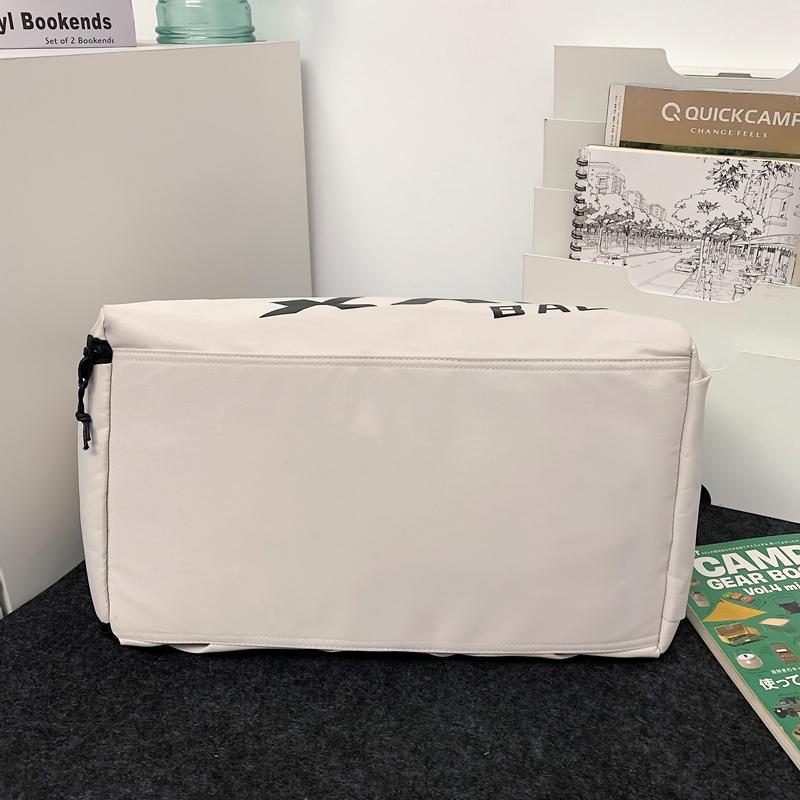 Cestovní taška na krátké vzdálenosti Velkokapacitní obchodní kabelka crossbody Fitness taška Sportovní taška se samostatnou suchou a mokrou přihrádkou Taška na jógu