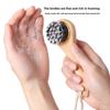 SPA Face Wash Brush Beech Long Handle Nano Silk Cleansing Brush Face Wash Makeup Remover Blackhead Soft Massage Brush