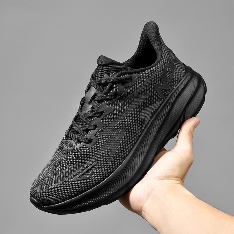 Summer Men's Shoes Large Size Fly-woven Breathable Student Sports Running Shoes Casual Sports Dad Shoes