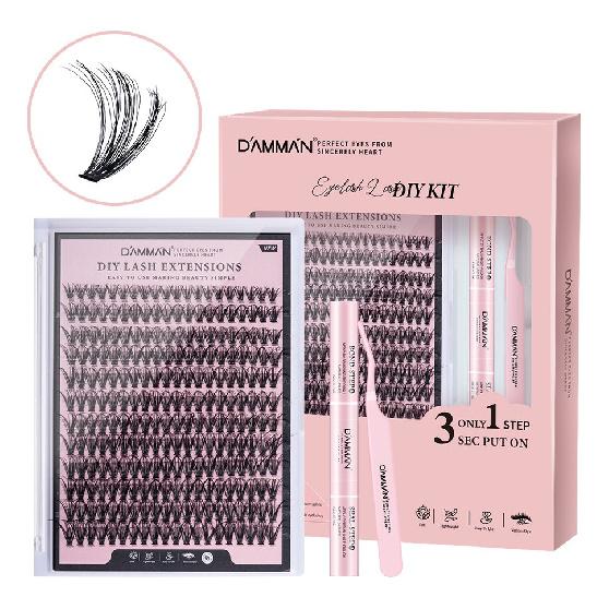 Термосклеивание 30d-90d Пучковые ресницы Сегменты ресниц Damman Eyelash Set 30D