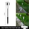 HEIXIE Solar Waterproof Stainless Steel Lawn Lights