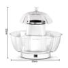 Automatische Mais Poppmaschine, Haushalts Popcornmaschine, Kleine DIY Poppmaschine 220V Offen Tragbar