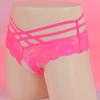 Women Mens Mesh Lace Sheer Briefs Cross-Dressers Femboy Sissy Lingerie Crotchless Panties Low Rise Hollow Out Low Rise Underwear