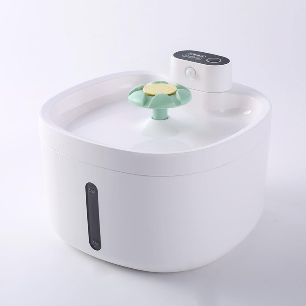 2.6L Large Capacity Automatic Cat Fountain Wireless Smart Pet Water Feeder Dog Water Dispenser with Sensor Cat Drinking Bowl