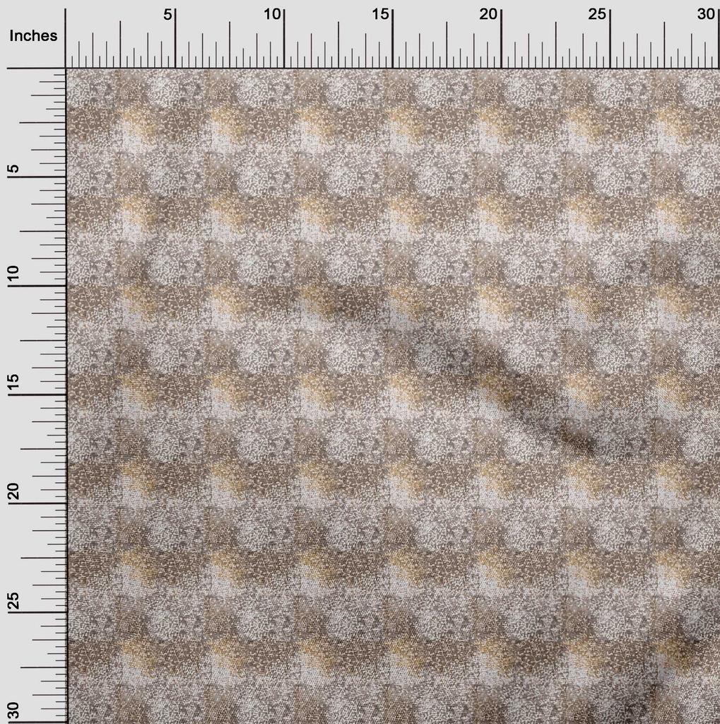 oneOone Cotton Flex Brown Fabric Texture Craft Projects Decor Fabric Printed By The Yard 40 Inch