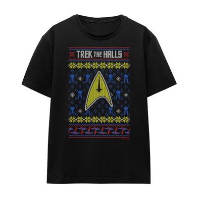 StarTrek: The Original Series Dames/Dames Trek The Halls T-shirt