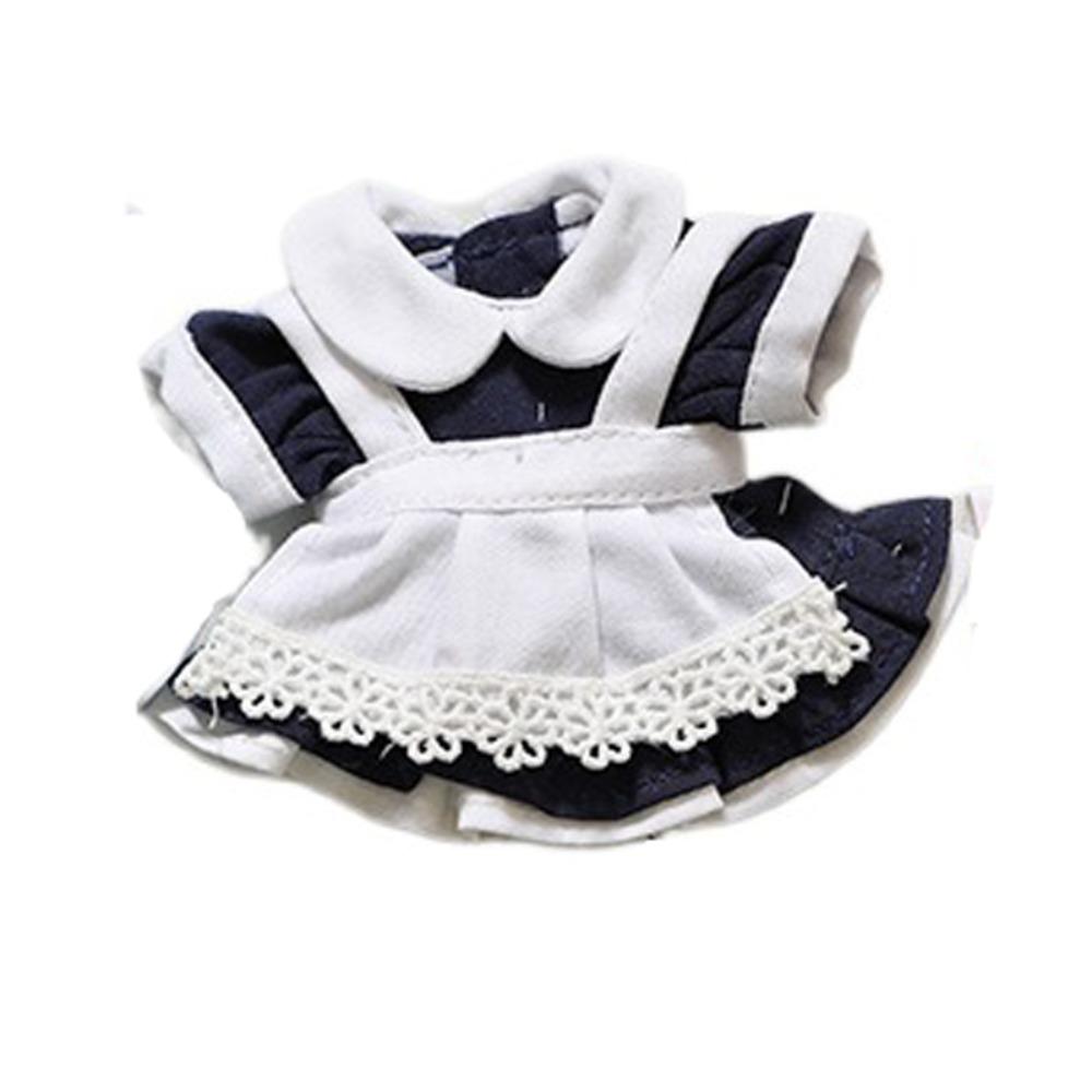 Maid Dress Doll‘s Clothes Princess Skirt Cotton Doll Clothes Doll Lolita Dress  Doll Wear
