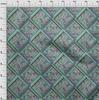 oneOone Cotton Flex Gray Fabric Florals Sewing Craft Projects Fabric Prints By Yard 40 Inch