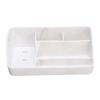 5 Grid Makeup Organizer Silicone Cosmetic Storage Box Makeup Desk Organizer for Cosmetics Skincare