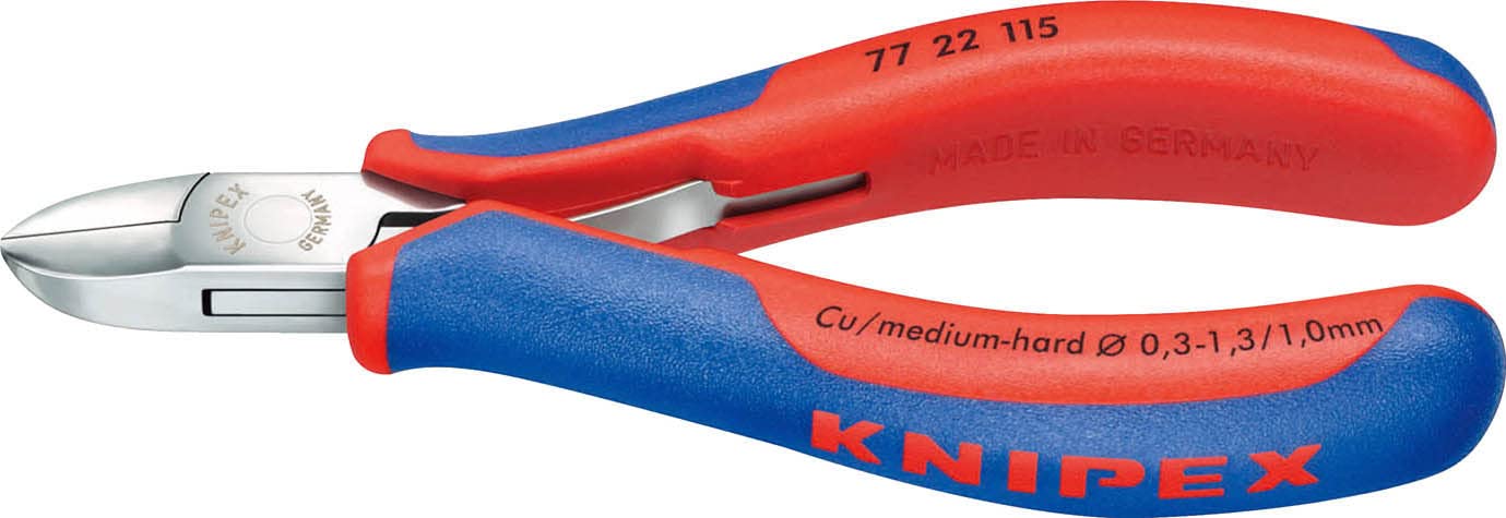 

KNIPEX 7722-115 Electronics Cutting Pliers (SB) 7722-115