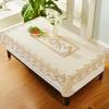135*180CM Table Cover Cloth Smooth Desk Protection Cover Gold-embossed Tablecloth  Wedding