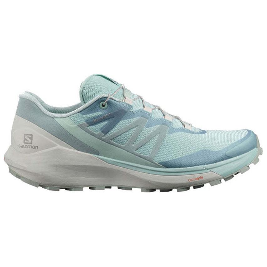 SALOMON Sense Ride 4 Cushioning Slip Resistant Abrasion Resistant Low top Trail Running Shoes Men's Green 413054