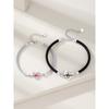 Minimalist Luxury Heart Shape Couple Bracelet Fashion Personalized Hand Chain For Long Distance Gift