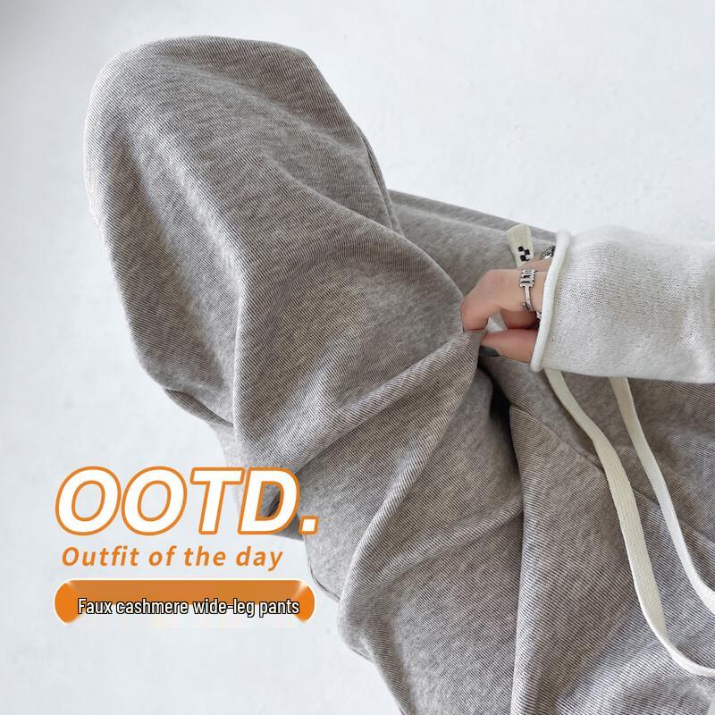 Women s High-Waist Wide-Leg Casual Pants S