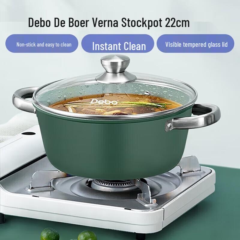 

Debo Verne 22cm Non-stick Multi-purpose Pot 22cm