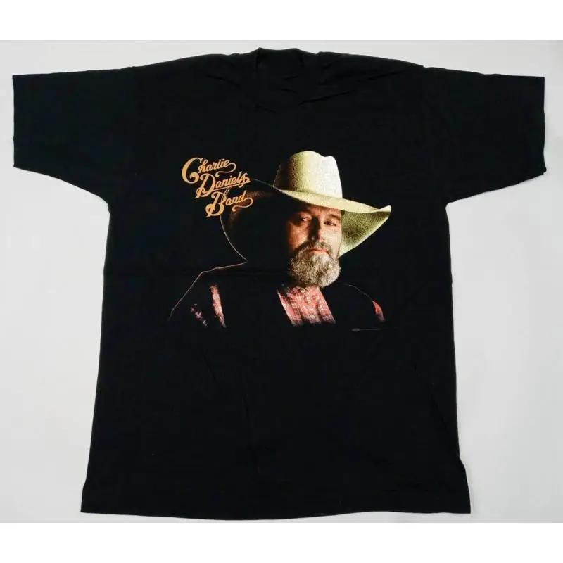 Charlie Daniels Band Cotton Black All Size T Shirt For Unisex Uu029
