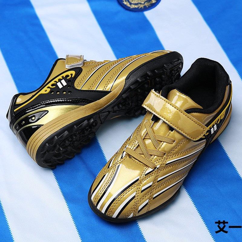 Primary School Football Shoes 2025 New Broken Nail Non-slip Training Shoes Girls Grass Game Sports Shoes