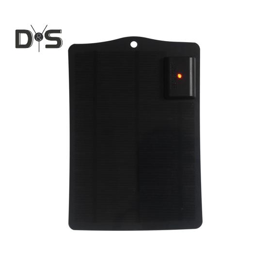 

Солнечное зарядное устройство с высокой эффективностью, выходом USB, водонепроницаемое, быстрая зарядка, надежное многофункциональное зарядное устройство для нескольких устройств чёрный