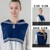 New Fashion Knit Scarf Cute Neck Warmer Circle Fake Collar False Collar Women Navy Style Detachable Collar For Women