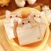 Kawai Stationery Paw Print Post Office Cute Cat Special Shaped Sticky Student Handbook Decoration Material MessageTimes Lovely