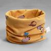 Class A Pure Cotton Baby Snood: Kids' Autumn/Winter Neck Warmer, Windproof Pullover Scarf for Boys & Girls.