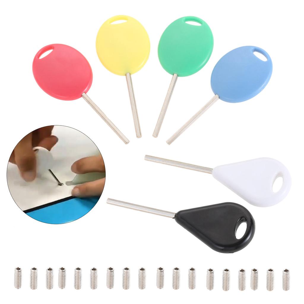 Longboards Surfing Board Fin Key & Screws Replacement Surfboard Fin Hexagon Key for Surfing Board Accessory Easy to Use