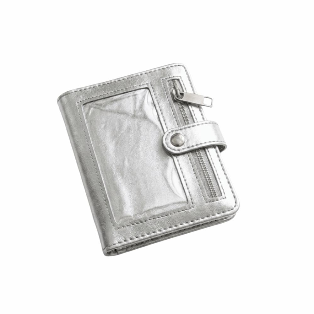 Portable PU Leather Binder Notebook Multi-functional 5-Ring Loose-Leaf Journal Daily Planning Style C