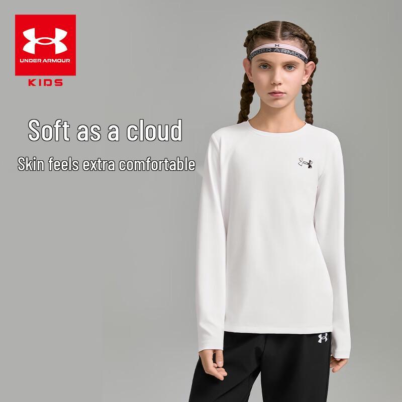 

Under Armour Kids Long Sleeve Crew Neck T-Shirt 150